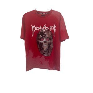 Rise as 1NE men's skull red t-shirt sz S NWT